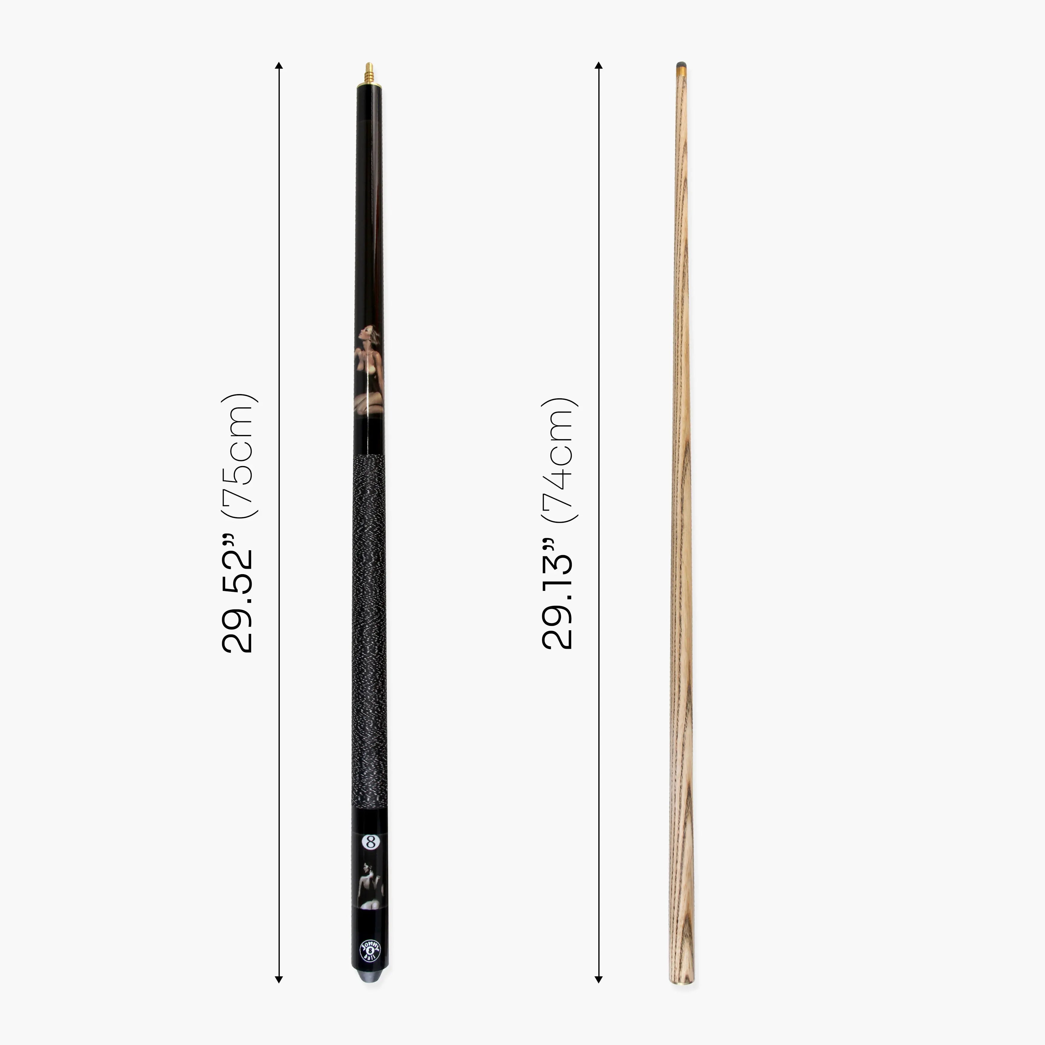 Jonny 8 Ball Risque 57-inch 2-piece cue Cue + Case
