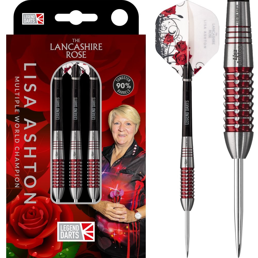 Legend Lisa Ashton The Lancashire Rose 90% GW Darts