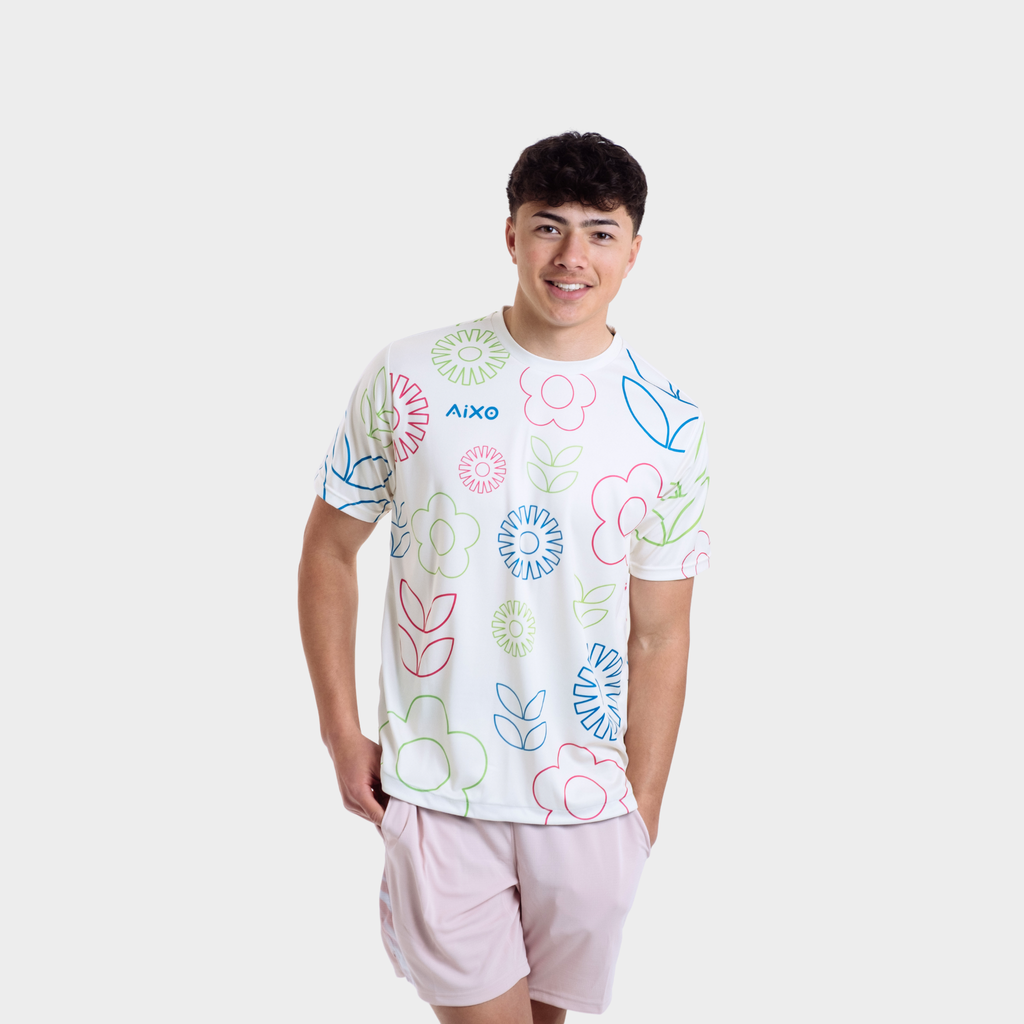 Aixo Spring Mens Top Ivory Aixo