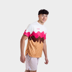 Aixo Sundae Mens Top Ivory Aixo