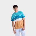 Aixo Sundae Mens Top Teal Aixo