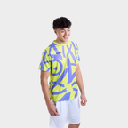 Aixo Tagged Mens Top Lime Aixo