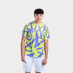 Aixo Tagged Mens Top Lime Aixo