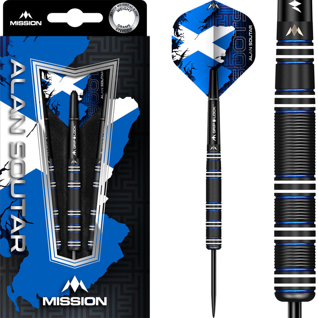 Mission Alan Soutar Black 90% GW Darts
