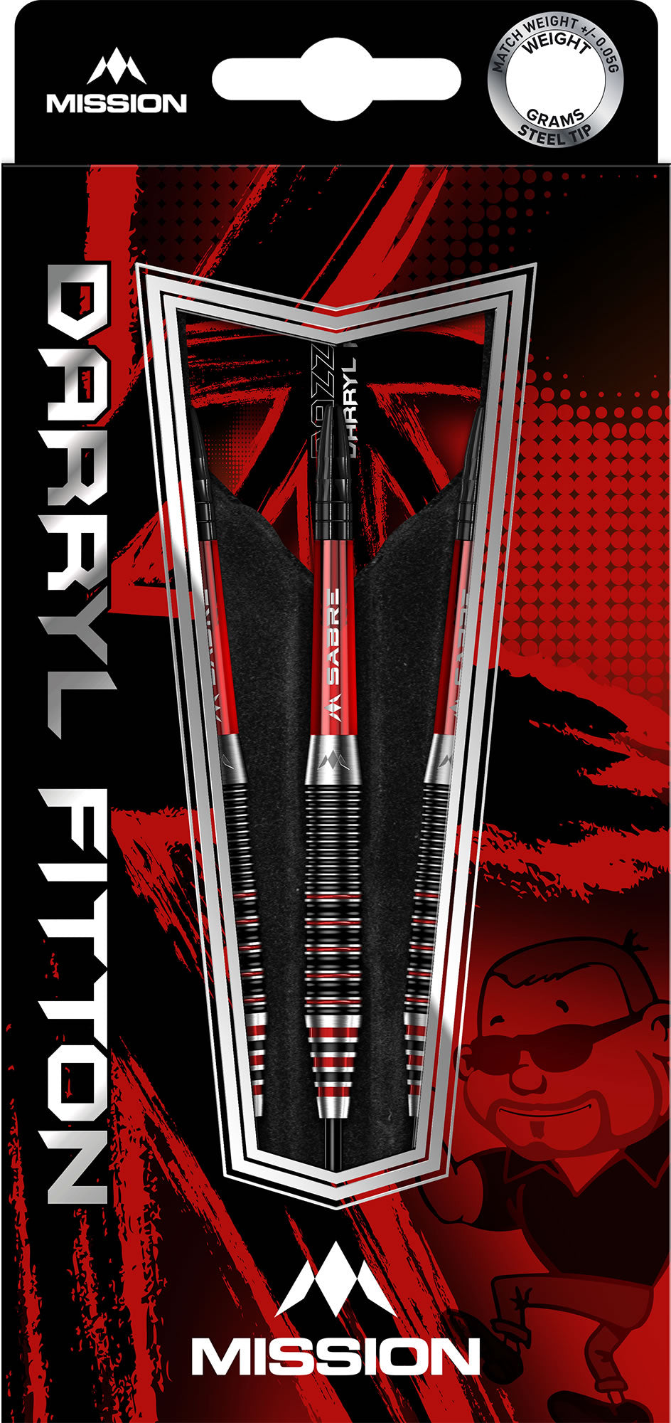 Mission Darryl Fitton 95% GW Darts