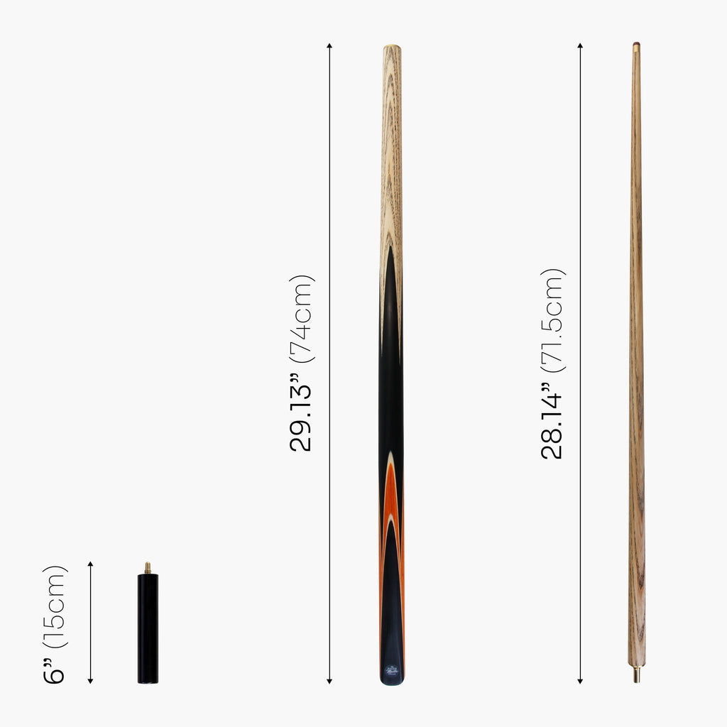 Baize Master Crucible 57-inch cue and case set Cue + Case