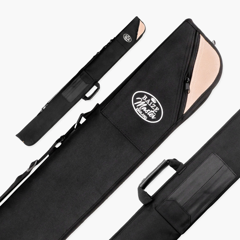 Long luxury padded 3/4 cue case Cue + Case