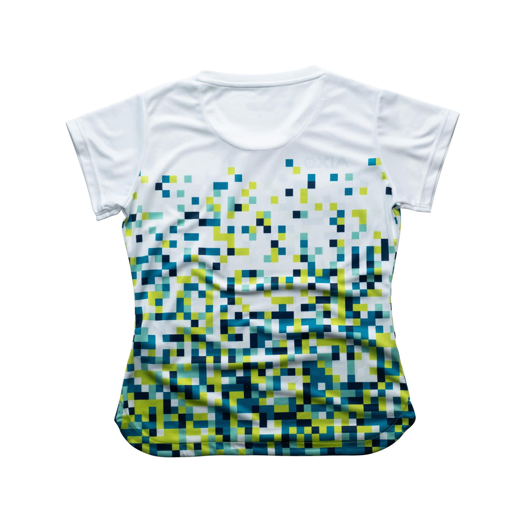 Aixo Pixel Womens Top Green Aixo