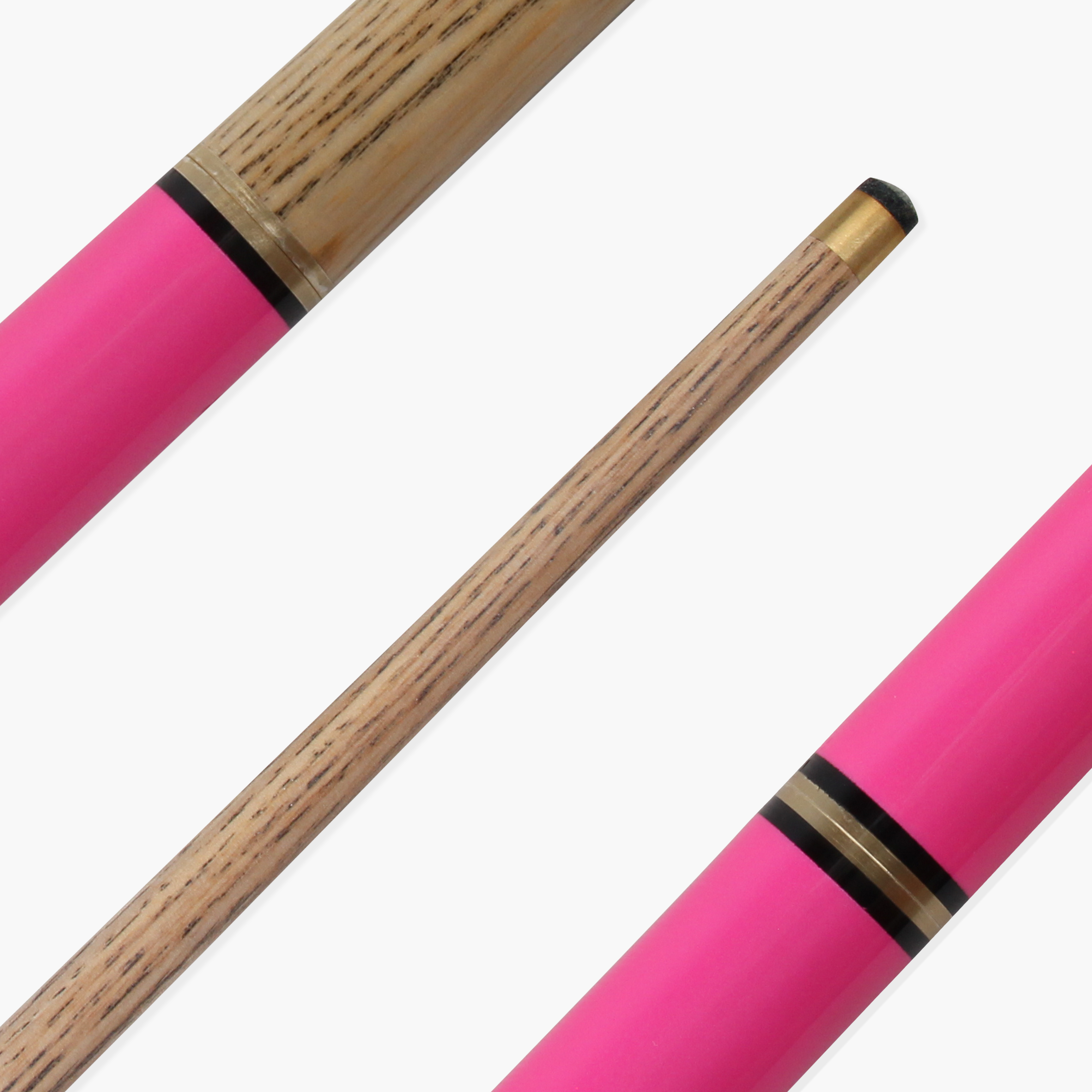 Jonny 8 Ball Pink Triad 48-inch cue and soft case Cue + Case