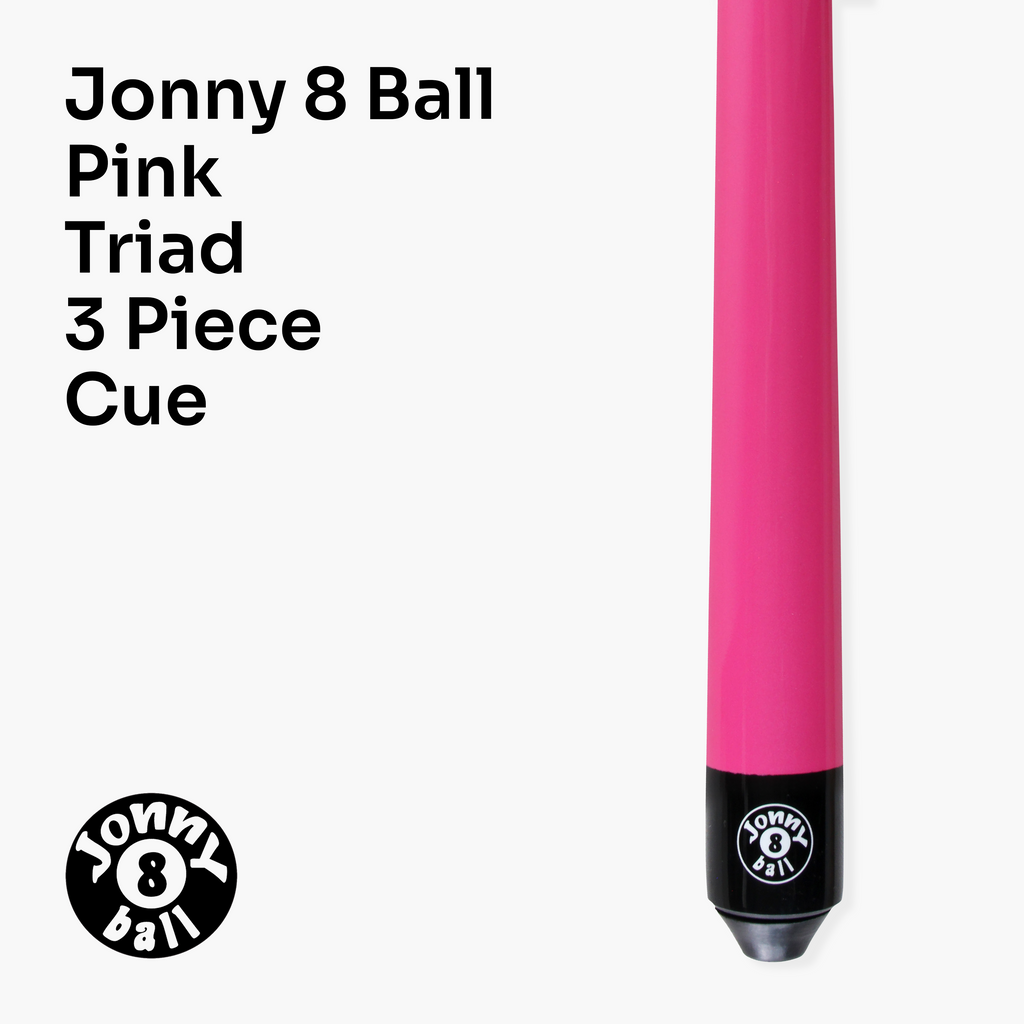 Jonny 8 Ball Triad 48-inch junior 3-piece cue Cue + Case