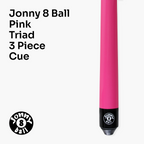 Jonny 8 Ball Triad 48-inch junior 3-piece cue Cue + Case