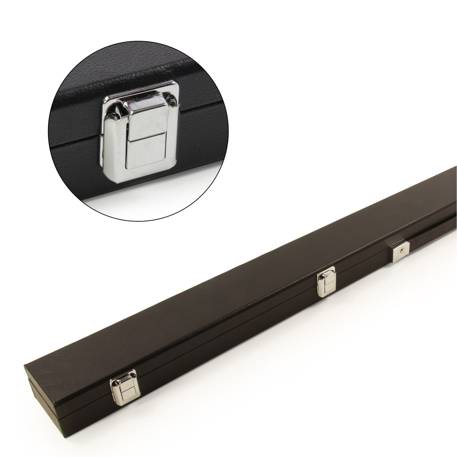 Plain black classic attache 3/4 cue case Cue + Case