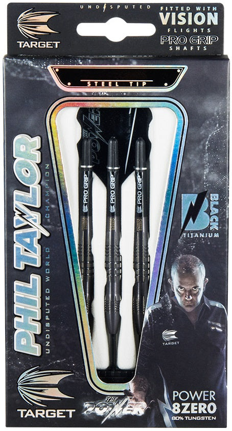 Target Power Taylor 8Zero Black B 80% GW Darts