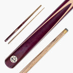 Baize Master Purple Heart 57-inch adjustable 3-piece cue Cue + Case