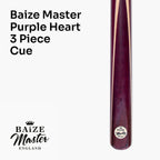 Baize Master Purple Heart adjustable cue and case set Cue + Case