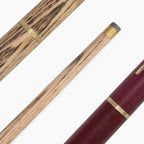 Baize Master Purple Heart 57-inch adjustable 3-piece cue Cue + Case