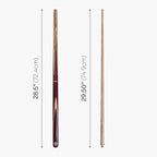 Baize Master Purple Heart adjustable cue and case set Cue + Case