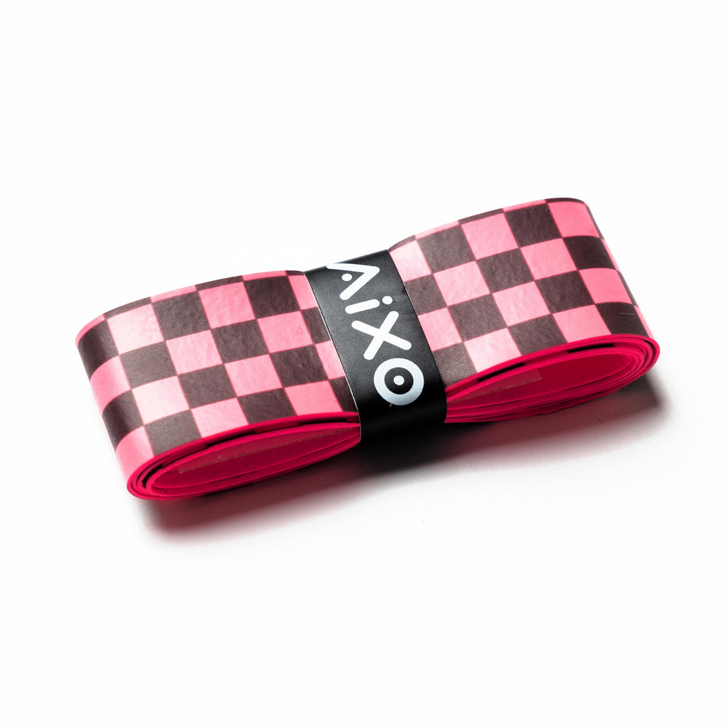 Aixo Checker Overgrip Fluo Pink Aixo