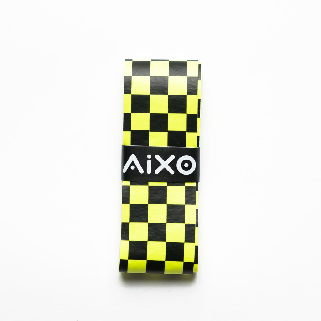 Aixo Checker Overgrip Fluo Yellow Aixo