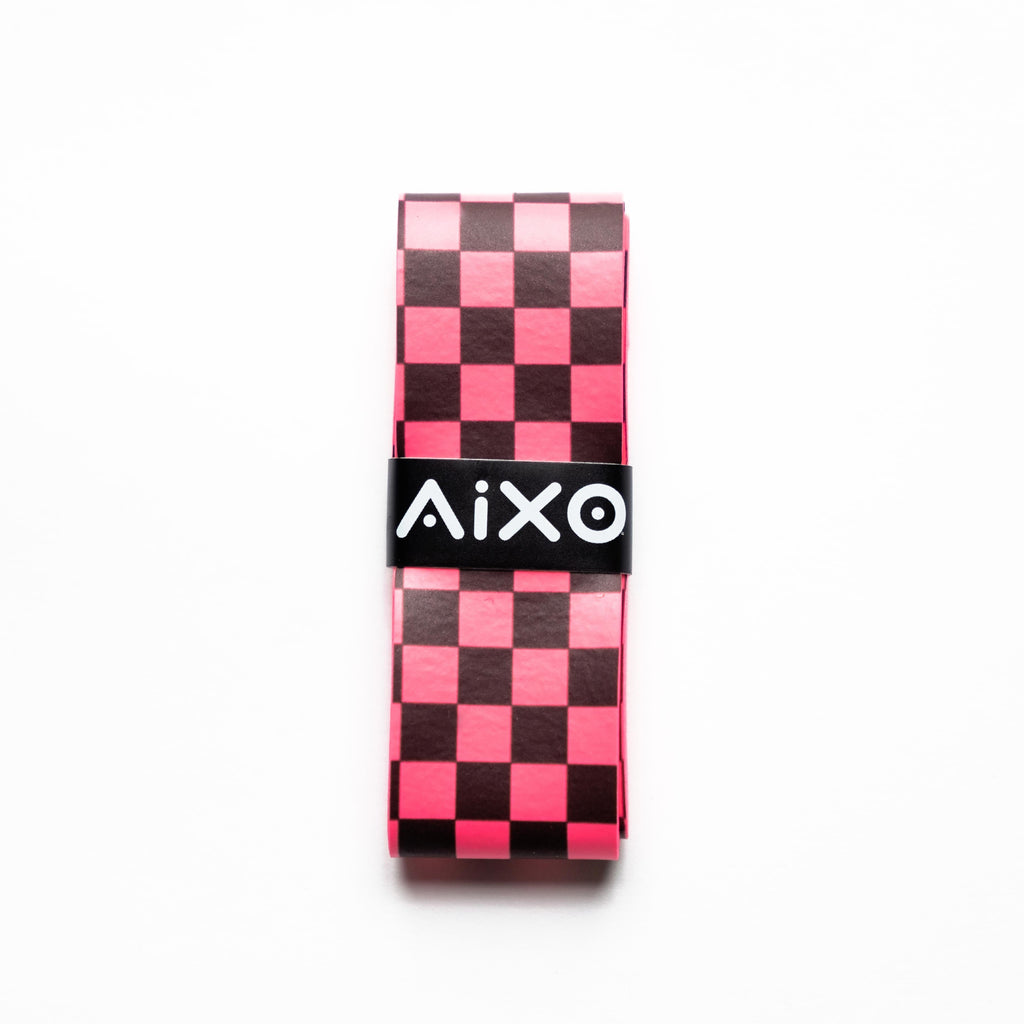 Aixo Checker Overgrip Fluo Pink Aixo