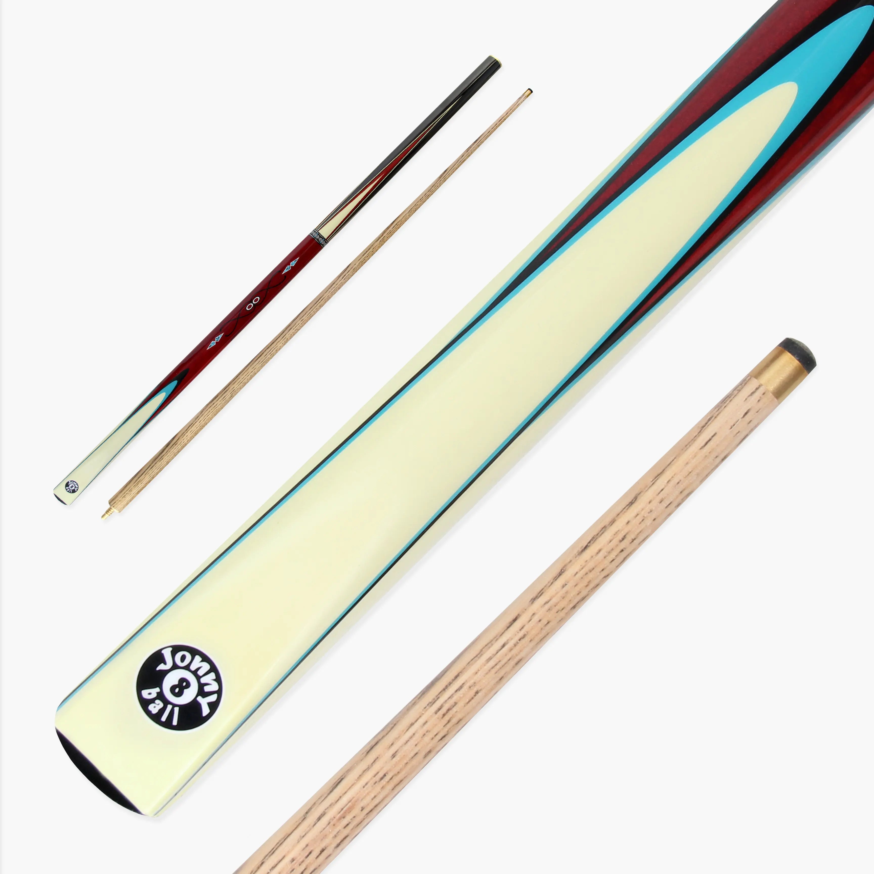 Jonny 8 Ball Comet 57-inch 2-piece pool cue Cue + Case