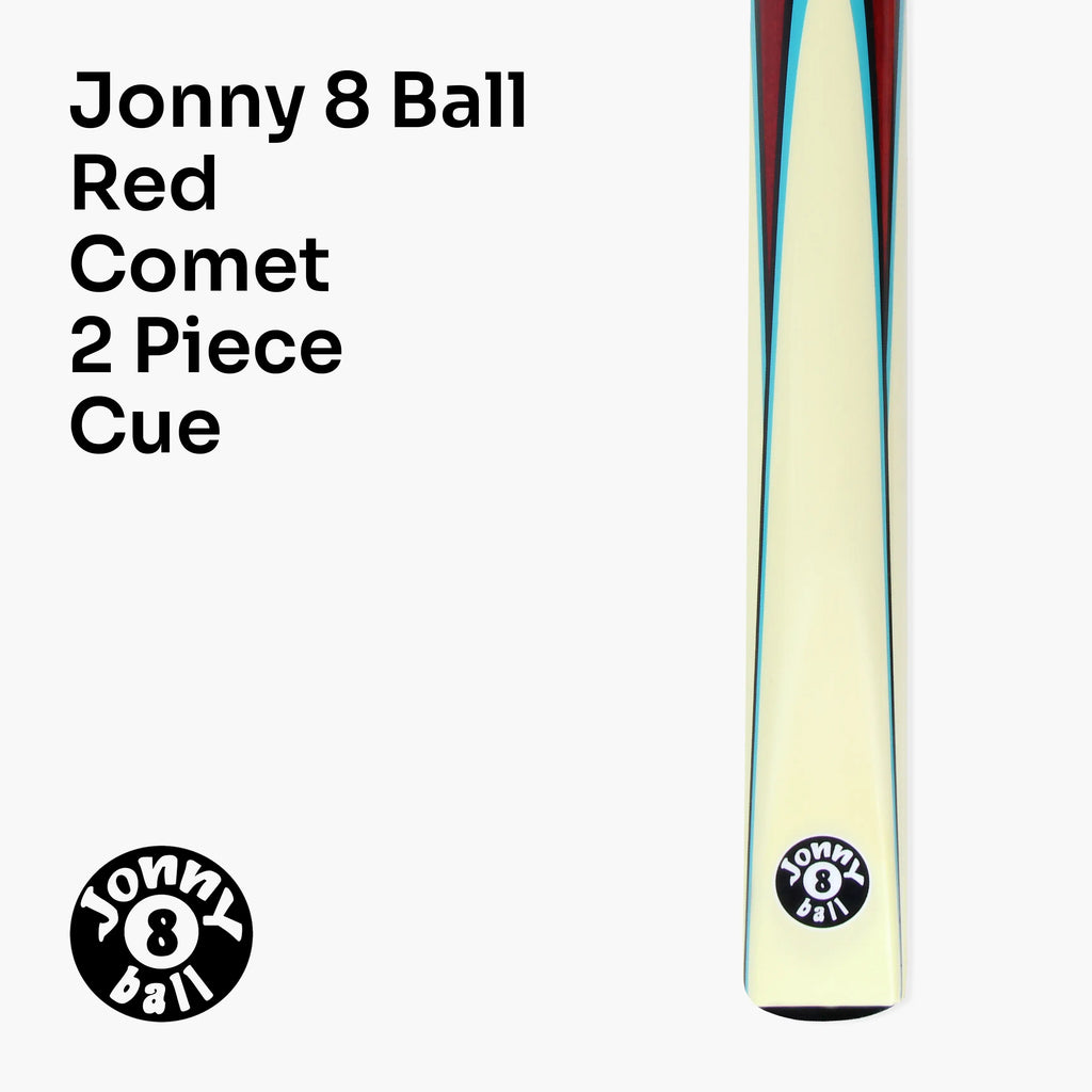 Jonny 8 Ball Comet 57-inch 2-piece pool cue Cue + Case