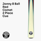 Jonny 8 Ball Comet 57-inch 2-piece pool cue Cue + Case