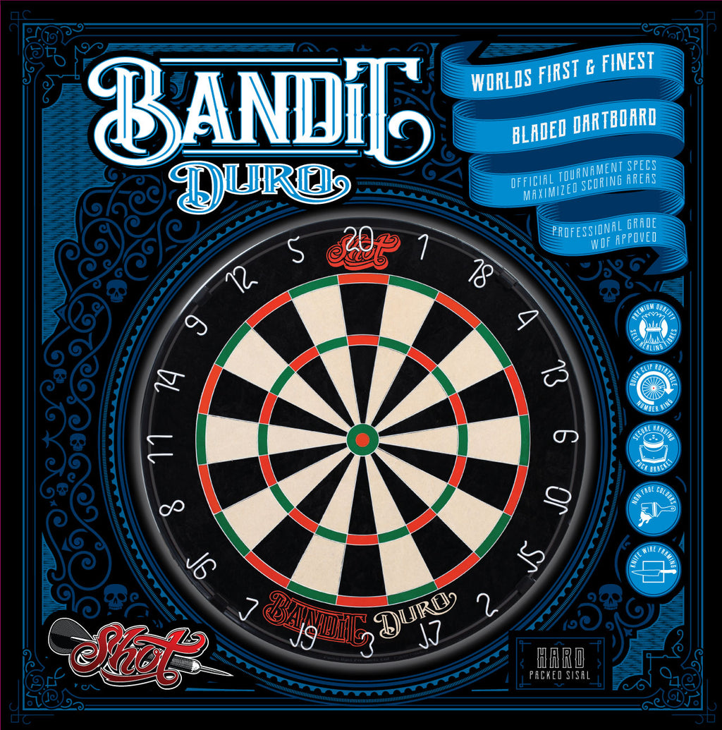 Shot Bandit Duro Dartboard GW Darts