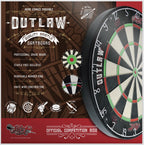 Shot Outlaw Bristle Dartboard GW Darts