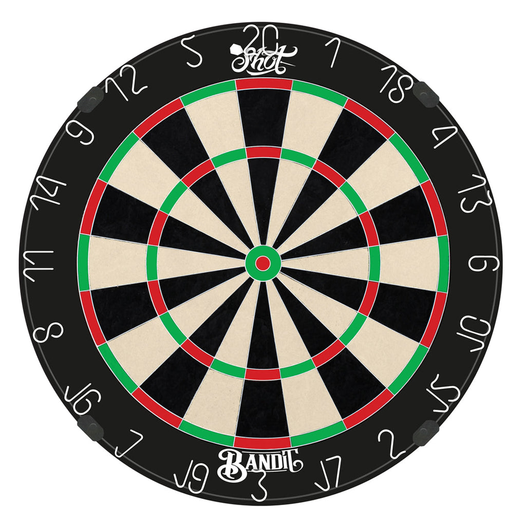 Shot Bandit Professional Dartboard 4th GEN GW Darts