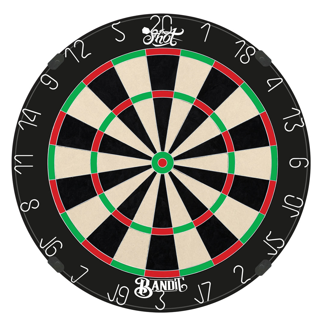 Shot Bandit Professional Dartboard 4th GEN GW Darts