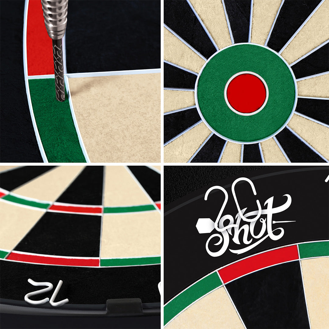 Shot Bandit Professional Dartboard 4th GEN GW Darts