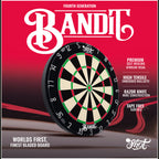 Shot Bandit Professional Dartboard 4th GEN GW Darts