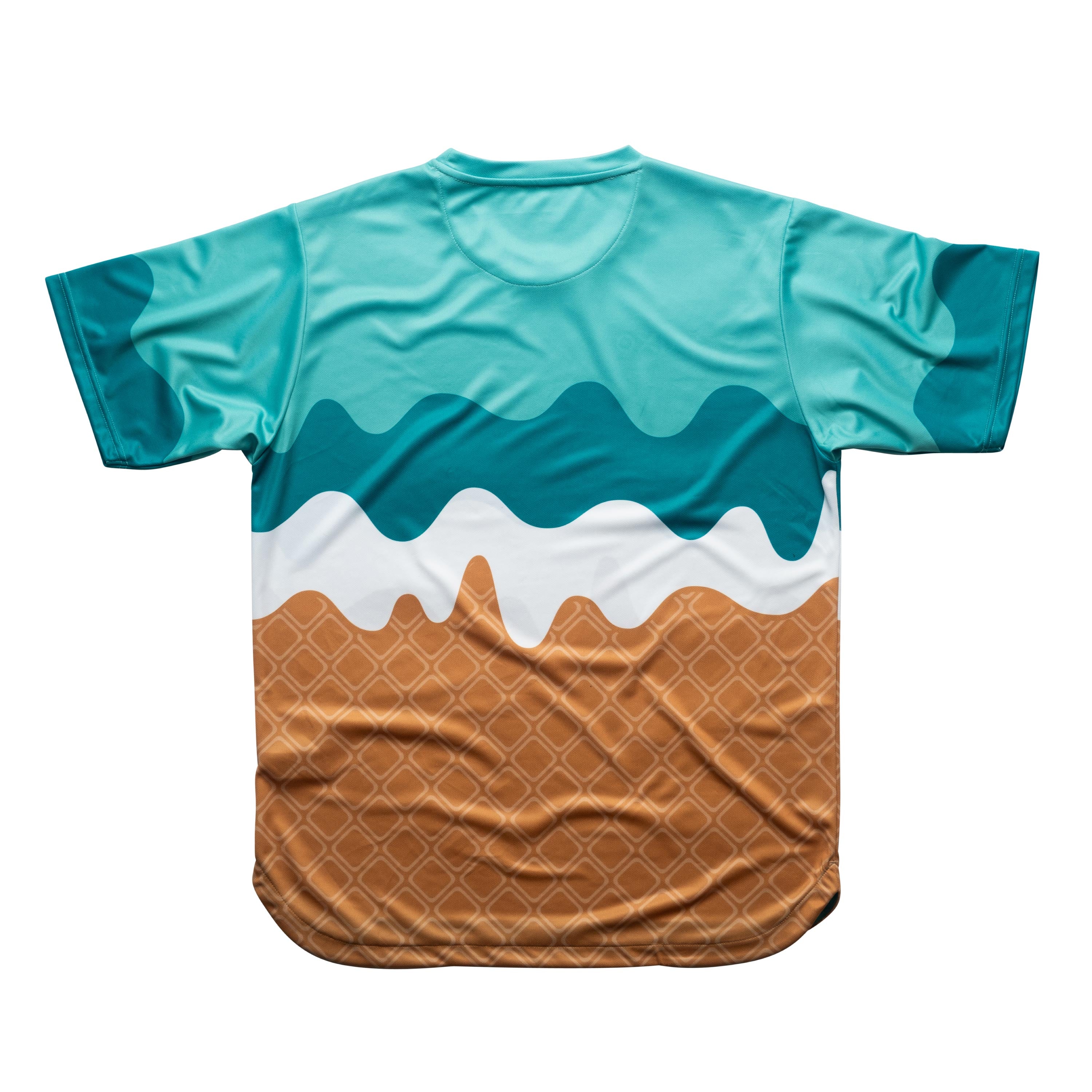 Aixo Sundae Mens Top Teal Aixo