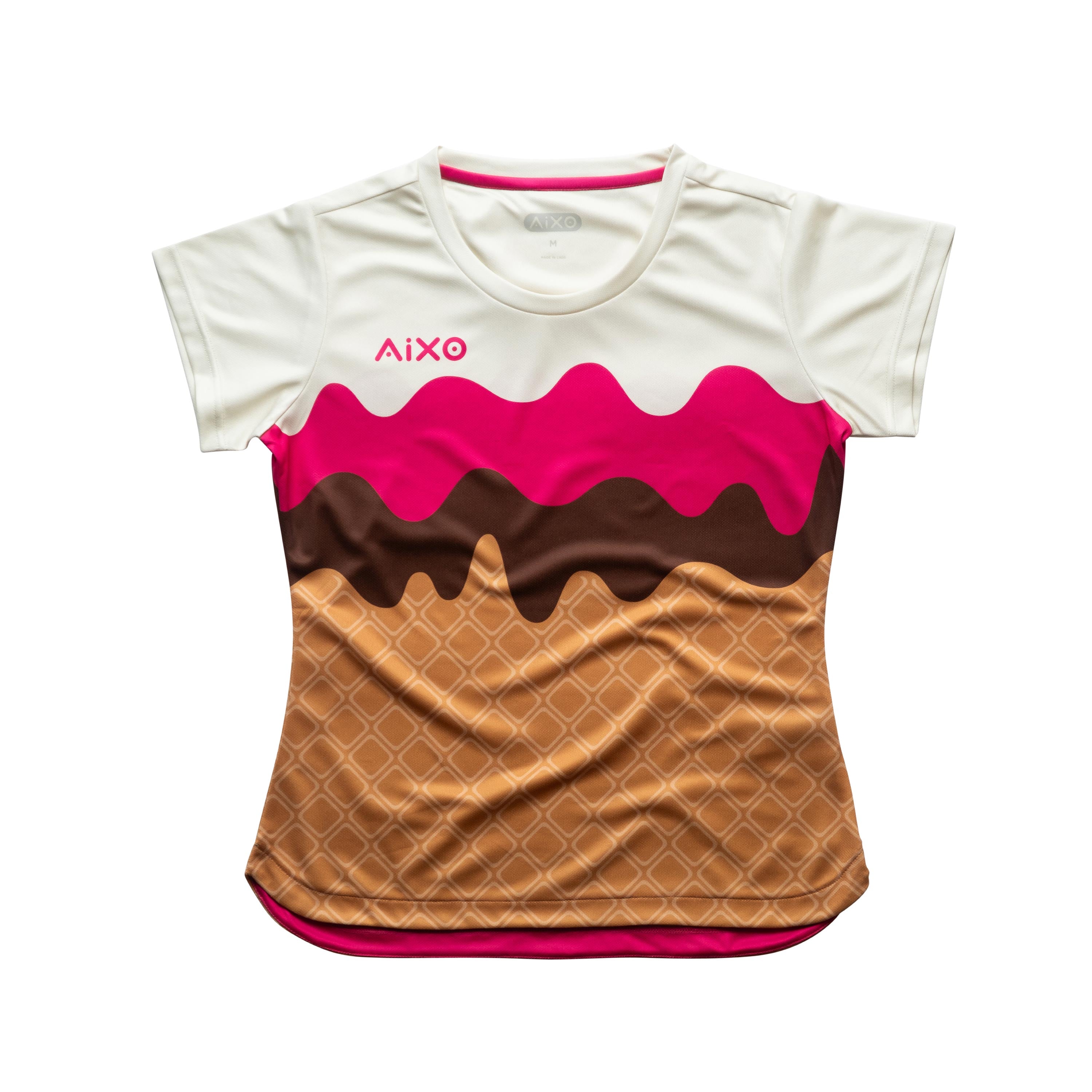 Aixo Sundae Womens Top Ivory Aixo