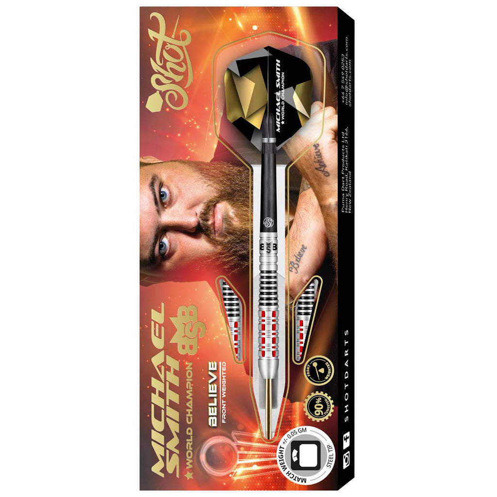 Shot Michael Smith 90% Believe GW Darts
