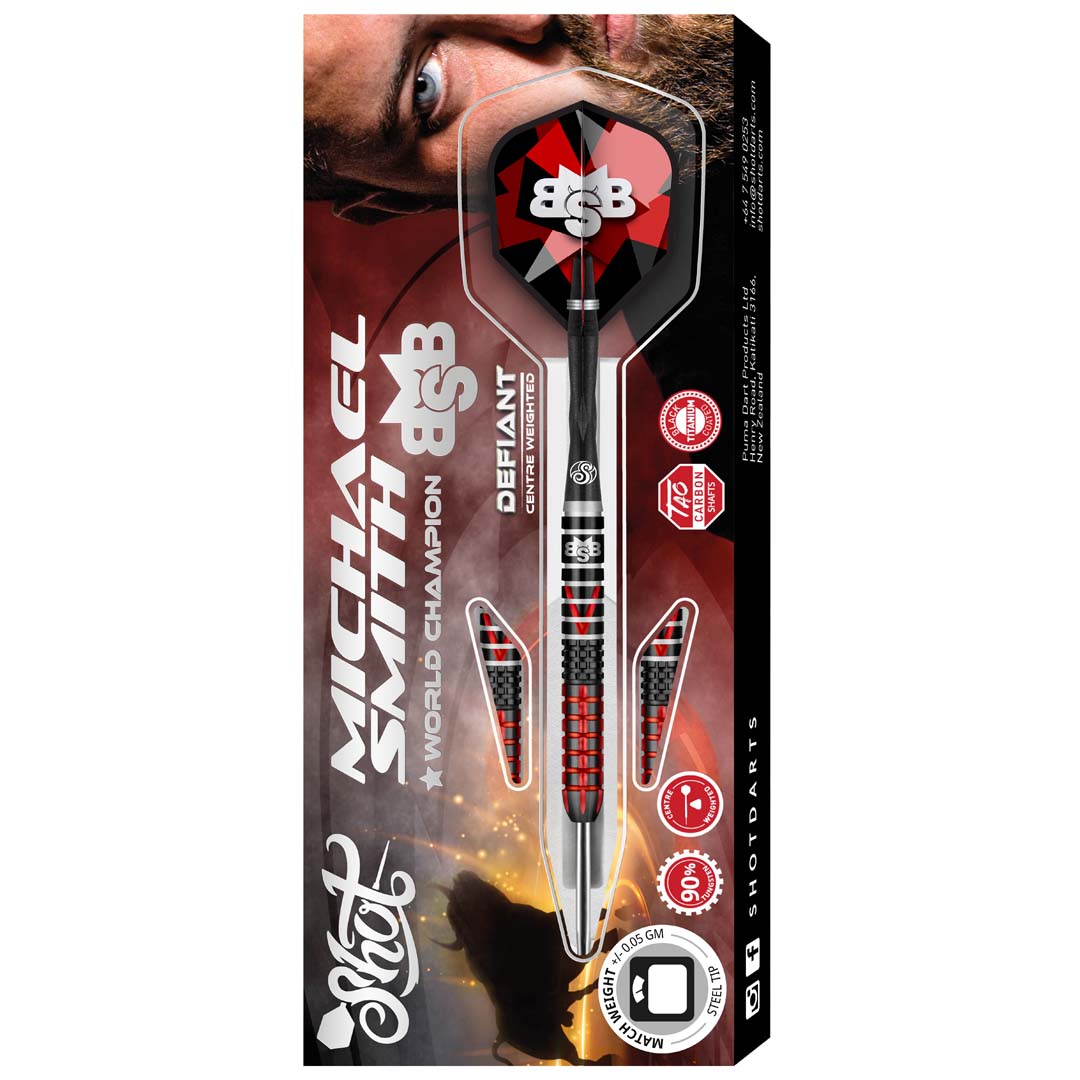 Shot Michael Smith 90% Defiant GW Darts