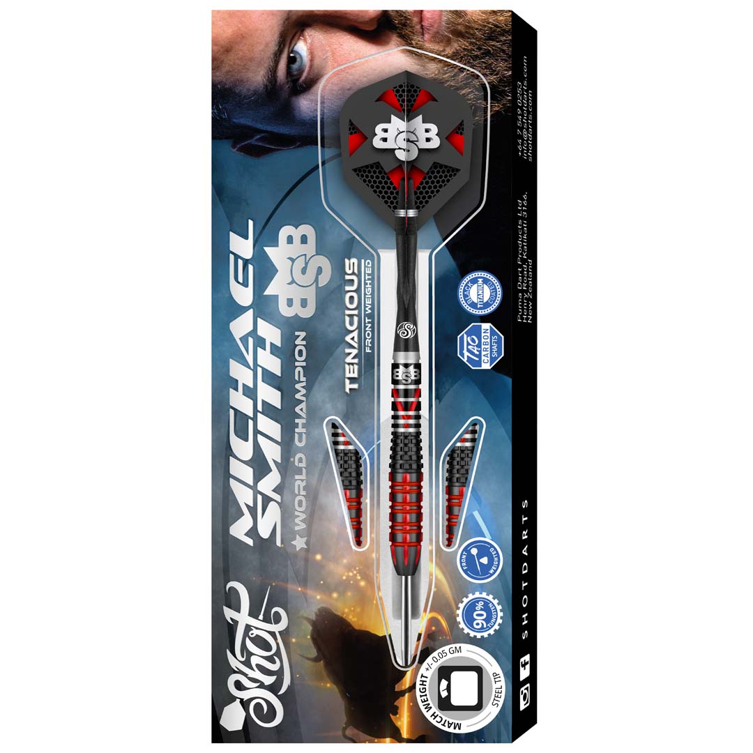 Shot Michael Smith 90% Tenacious GW Darts