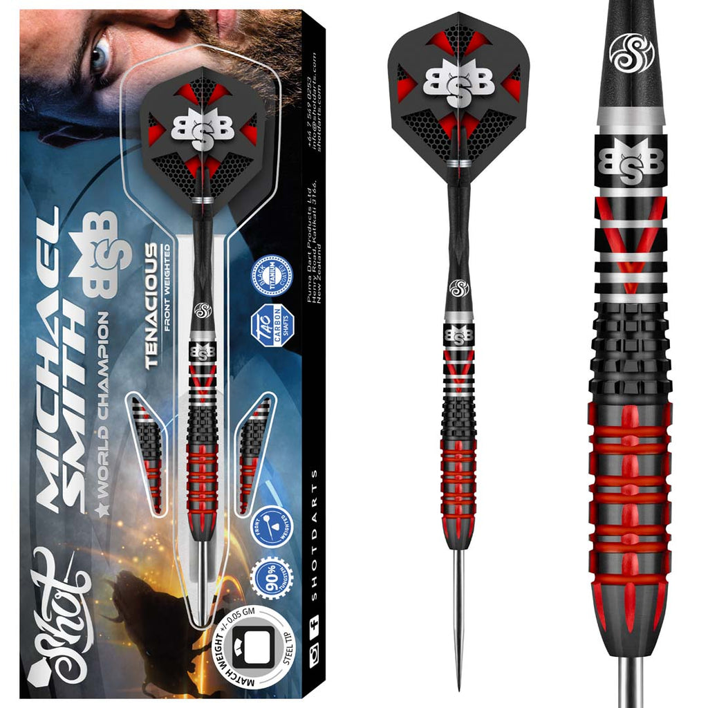 Shot Michael Smith 90% Tenacious GW Darts