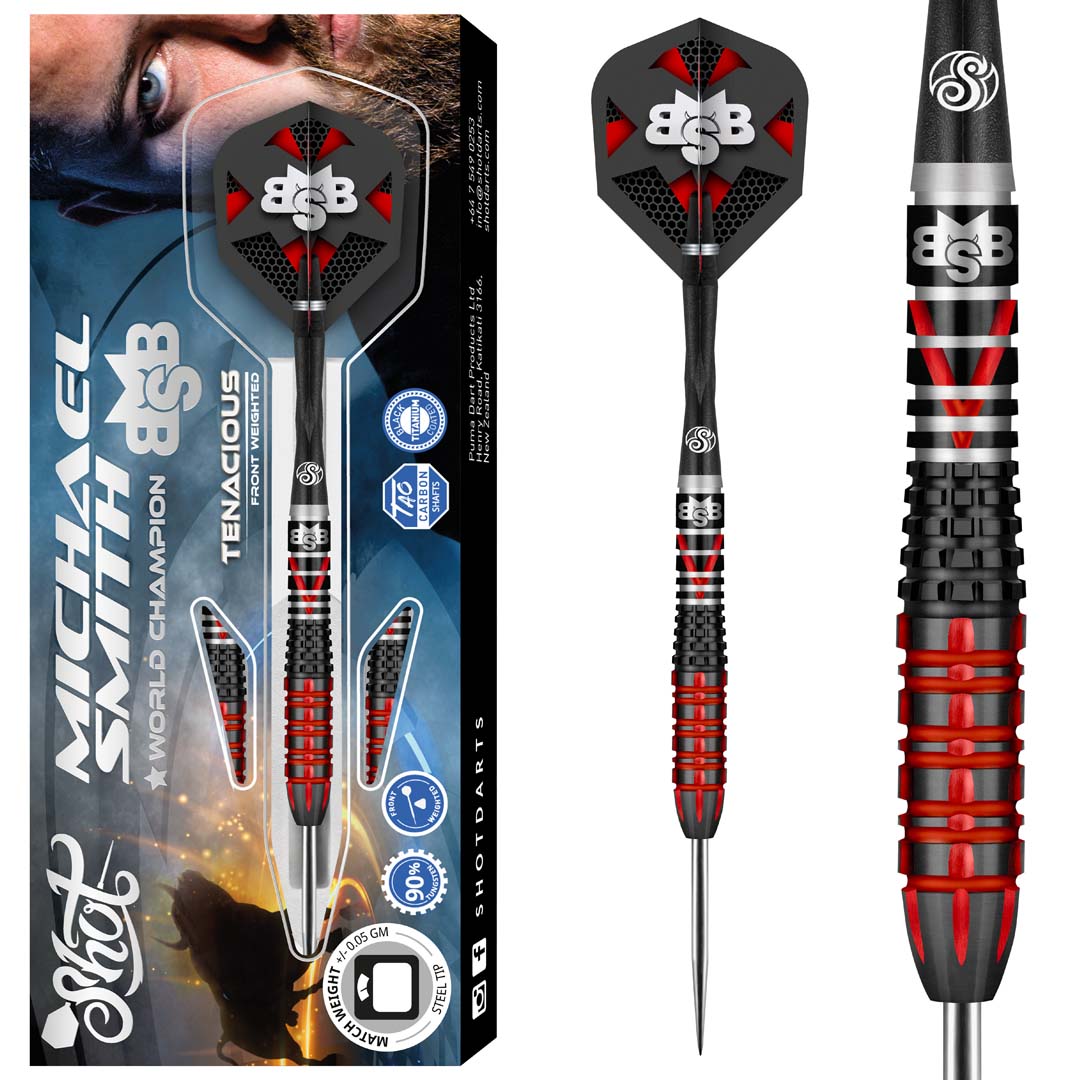 Shot Michael Smith 90% Tenacious GW Darts