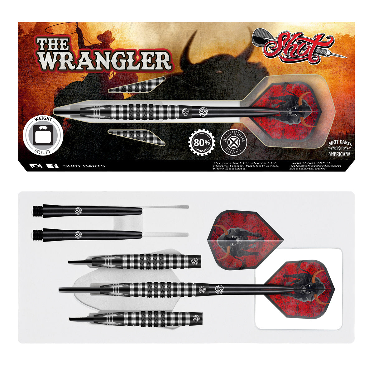 Shot Americana The Wrangler GW Darts