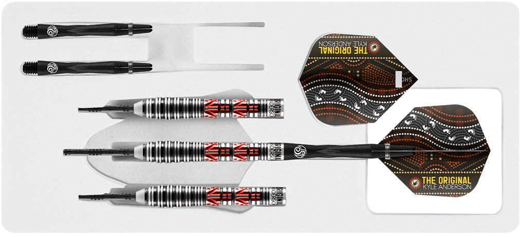 Shot Kyle Anderson 'The Original' 90% Steeltip darts GW Darts