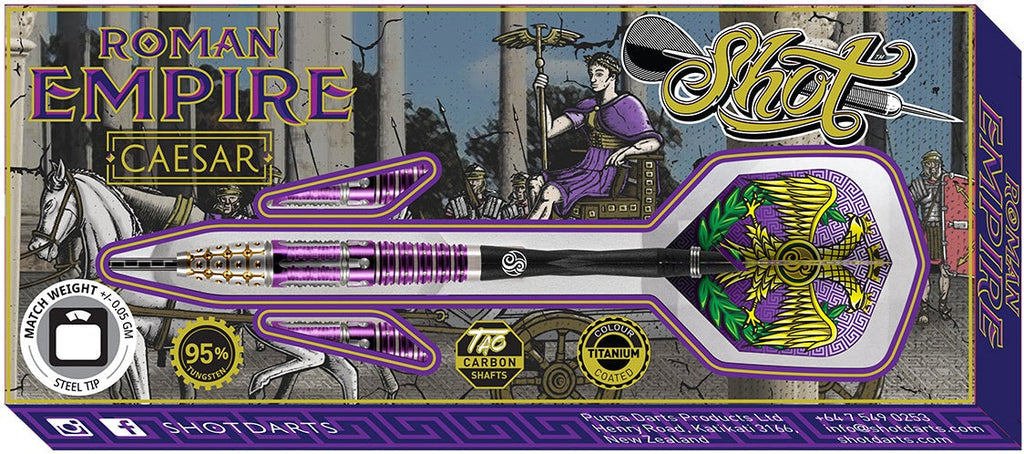 Shot Roman Empire Caesar 95% GW Darts
