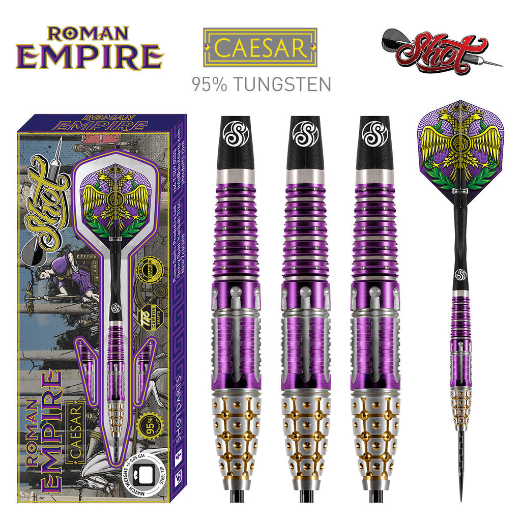 Shot Roman Empire Caesar 95% GW Darts