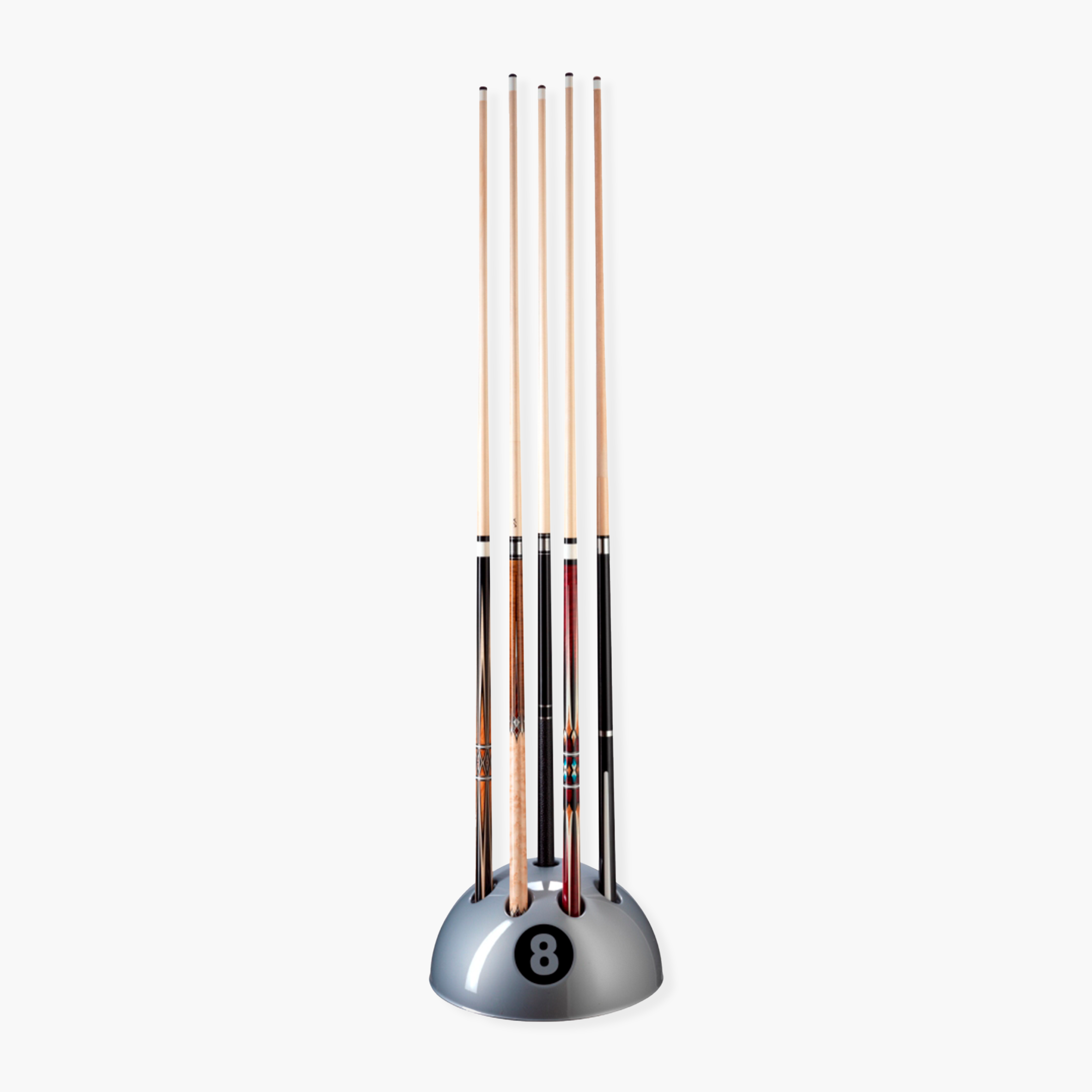 8-ball floor standing cue rack