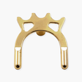 Toeless brass spider rest head