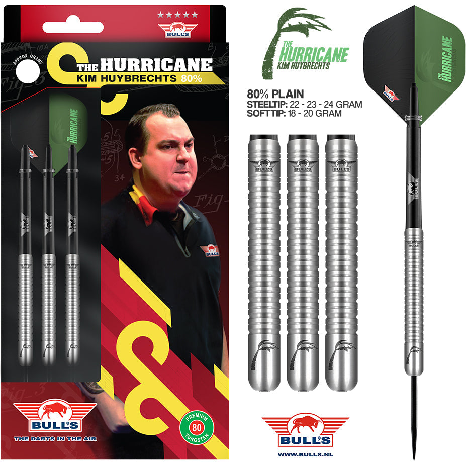 Bull's Kim Huybrechts 80% Plain GW Darts