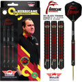 Bull's Kim Huybrechts 90% Black Titanium GW Darts