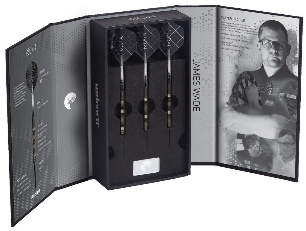 Unicorn Premier Noir James Wade 90% GW Darts