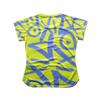 Aixo Tagged Womens Top Lime Aixo